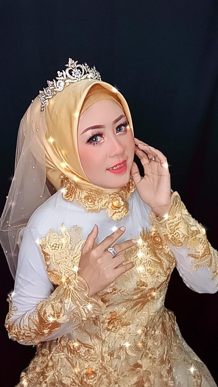 Karya nail art Kusuma Tiara